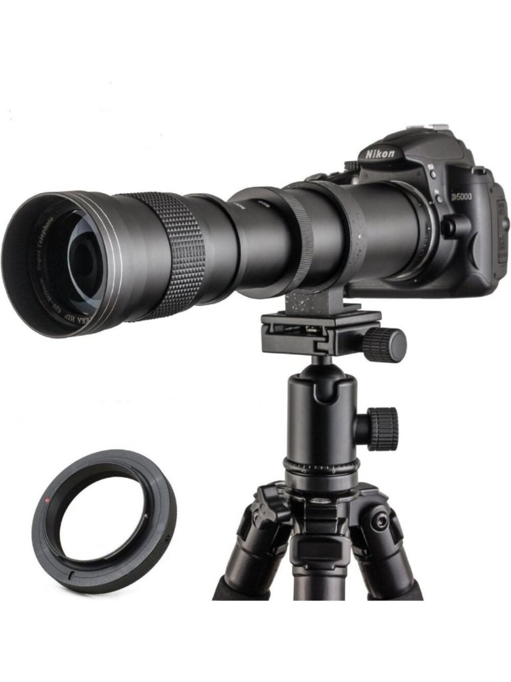 420-800mm f/8.3 Manual Telephoto Zoom Lens for Canon EOS DSLR Cameras
